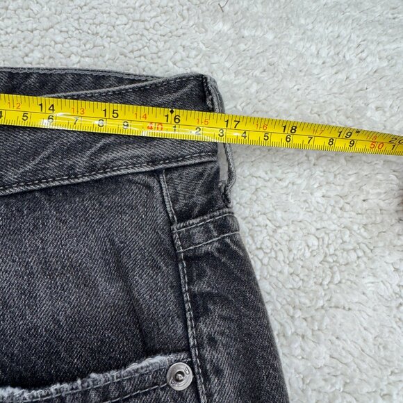 NEW AG Alexxis High Rise Vintage Straight Jean Women's Faded Black Denim, Sz 32 - Picture 10 of 12